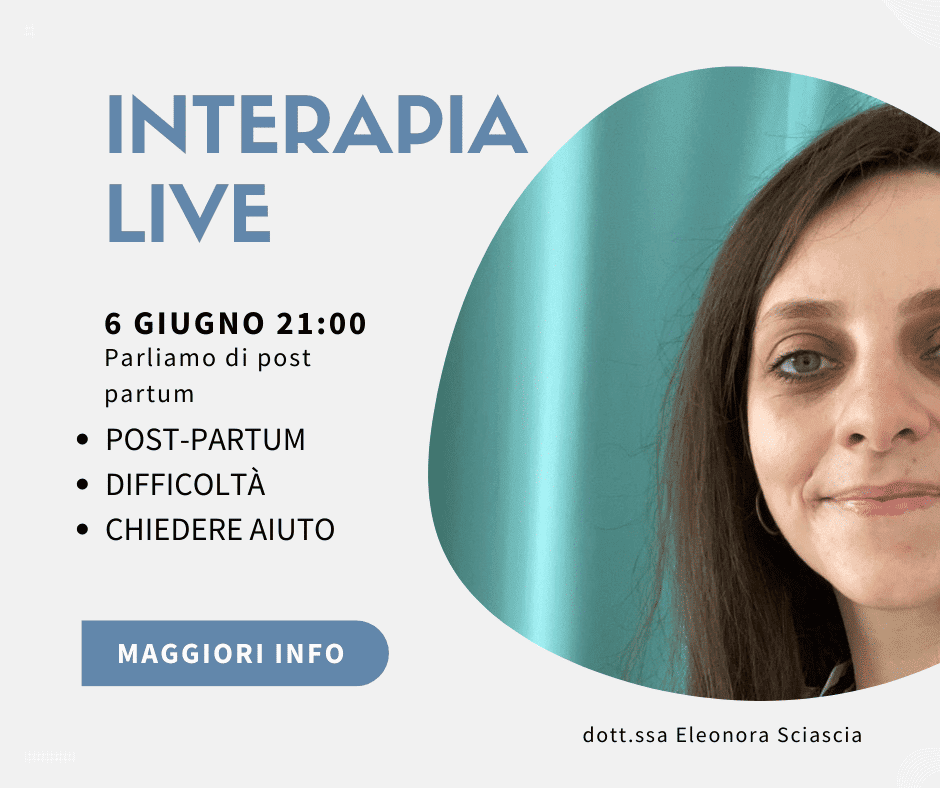 live eleonora sciascia post part live interapia